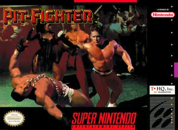 Pit-Fighter (USA) box cover front